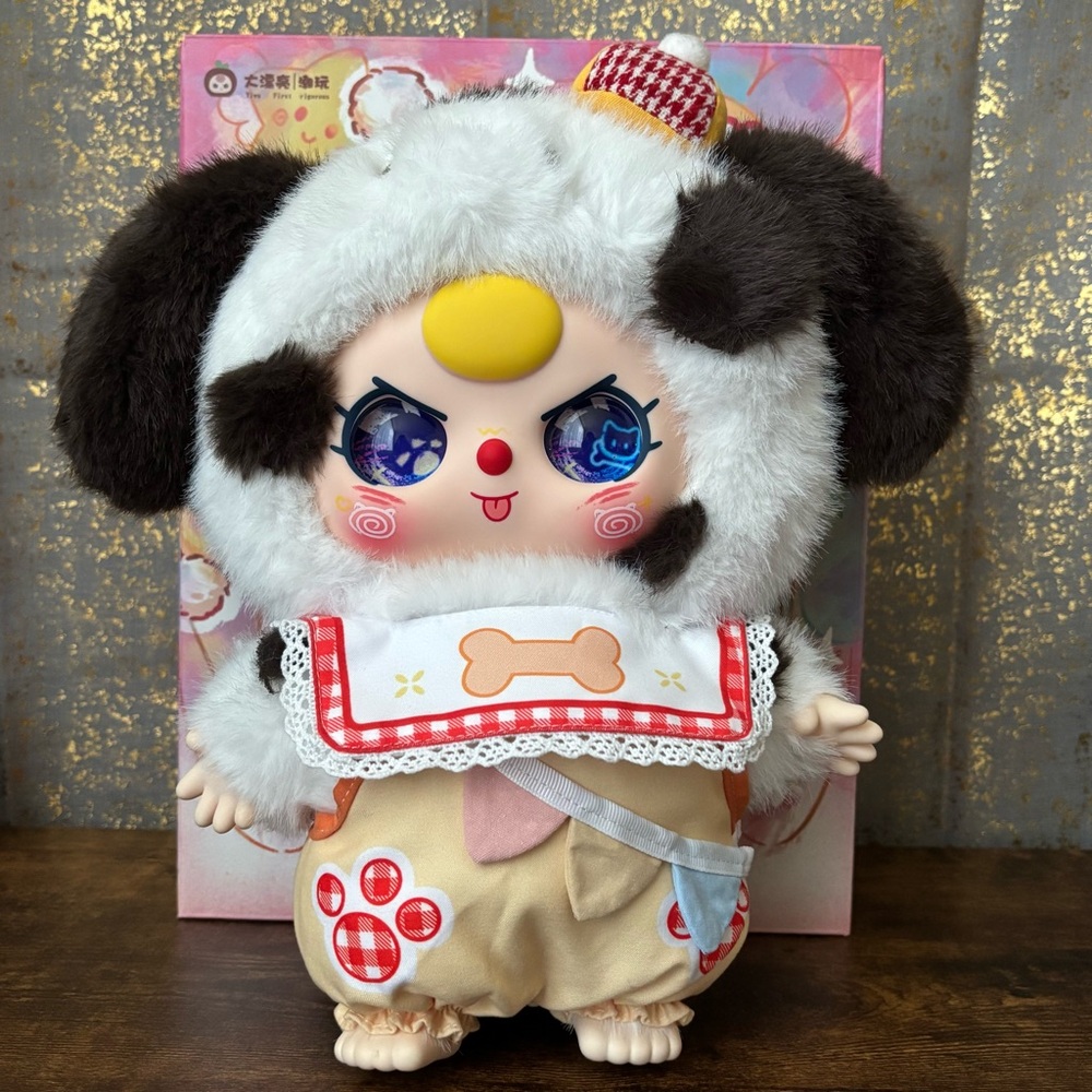 Baby Three 400% V2 Plush Series Blind Box Confirmed Dalmatian